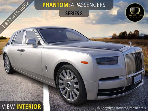 Rolls Royce Phantom Series 8 - 4 Passengers