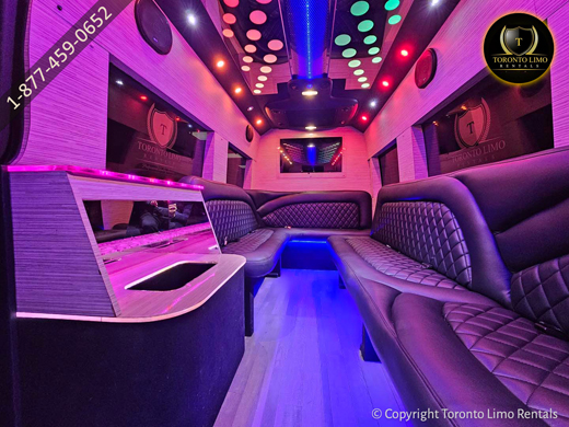 Latest Sprinter Party Bus Image 5