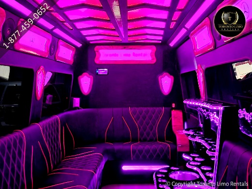 Fresh Arrival Sprinter Party Bus Image 14