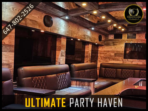 Oshawa Wedding Party Bus