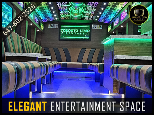 Wasaga Beach Wedding Party Bus